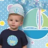 Akcesoria na roczek BABY BOY zestaw urodzinowy