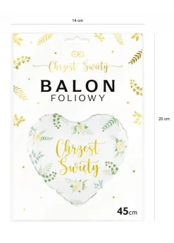 Balon CHRZEST ŚWIĘTY 45cm