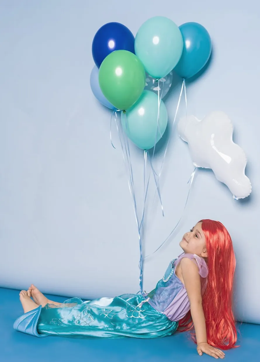 Balon foliowy CHMURKA srebrny