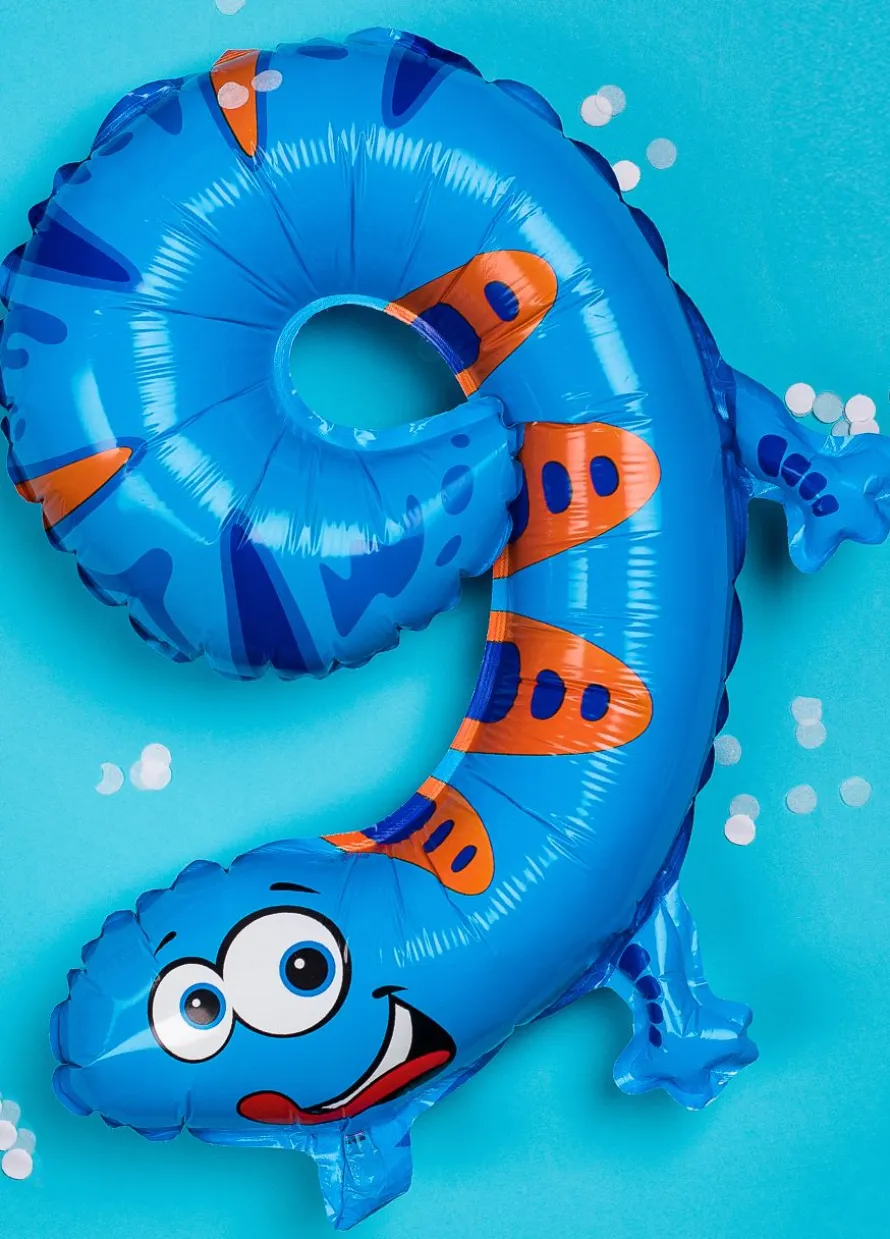 Balon foliowy CYFRA 9 kameleon 42cm