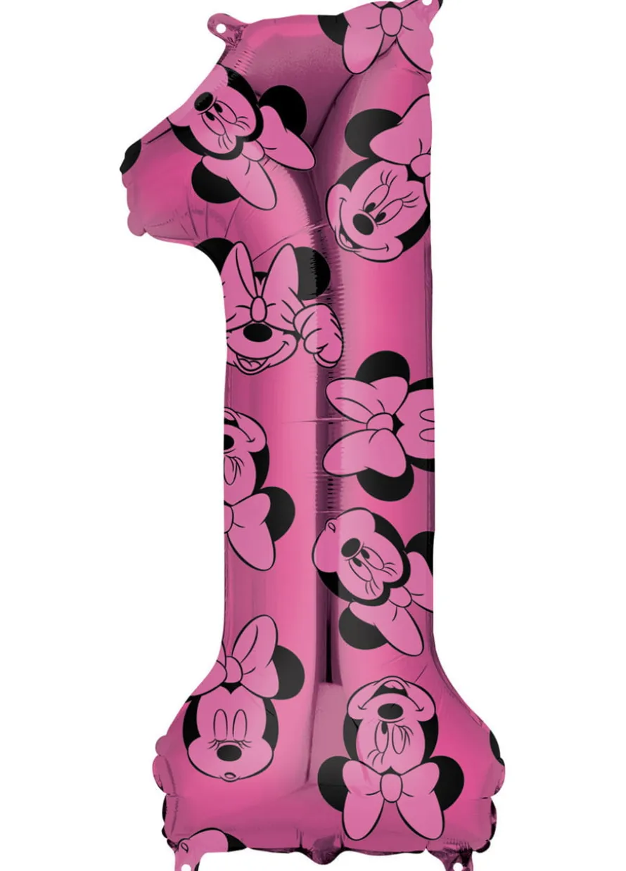 Balon foliowy CYFRA 1 Myszka Minnie