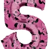 Balon foliowy CYFRA 5 Myszka Minnie