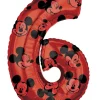 Balon foliowy CYFRA 6 Myszka Mickey