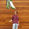Balon foliowy CYFRA 6 srebrny 85cm