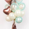 Balon foliowy DIAMENT różowe złoto (38cm x 43cm)