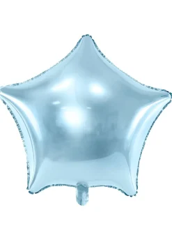 Balon foliowy GWIAZDA błękitny 48cm