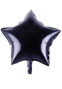 Balon foliowy GWIAZDA czarny 45cm