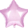 Balon foliowy GWIAZDA jasnoróżowy 45cm
