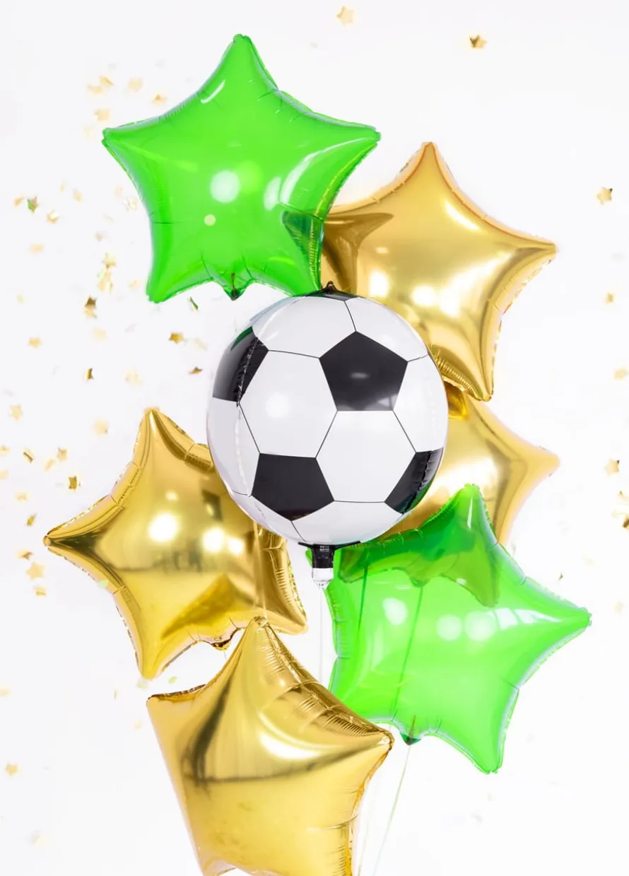 Balon foliowy GWIAZDA złoty 48cm
