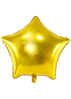 Balon foliowy GWIAZDA złoty 48cm
