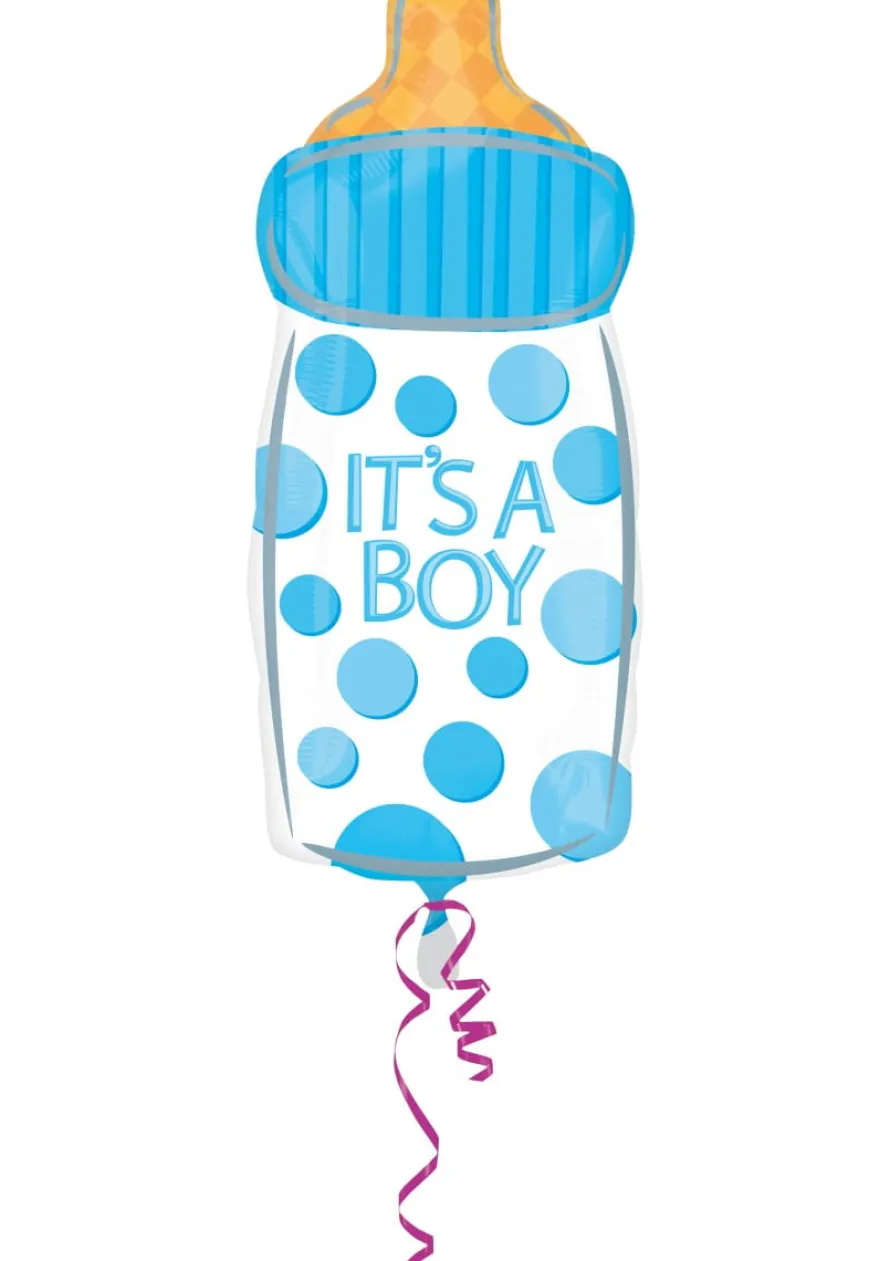Balon foliowy IT'S A BOY butelka 58cm