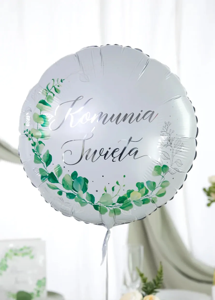 Balon foliowy KOMUNIA ŚWIĘTA