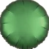 Balon foliowy KOŁO SATYNOWE szmaragdowy 43cm
