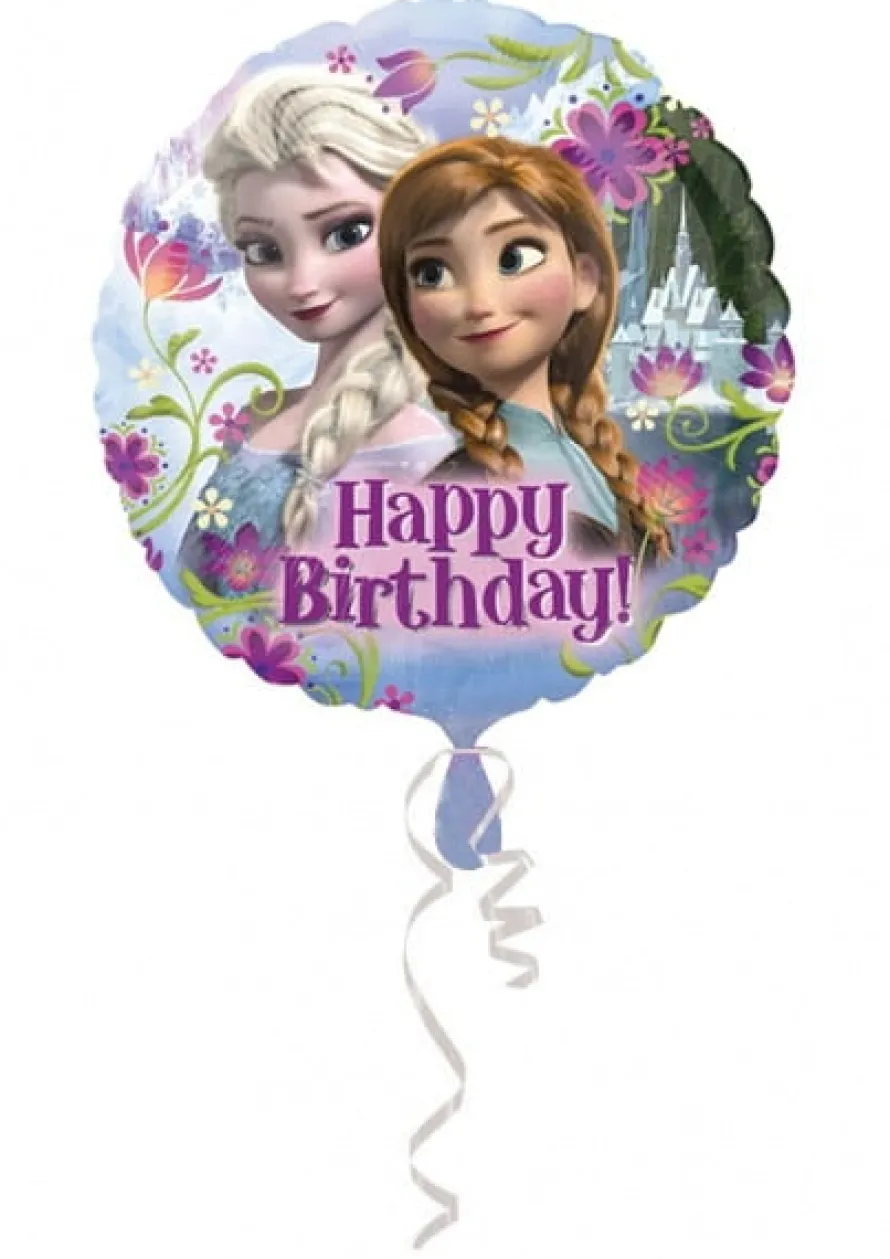 Balon foliowy KRAINA LODU Happy Birthday