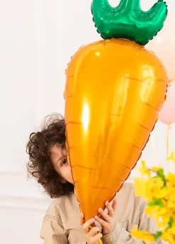 Balon foliowy MARCHEWKA na Wielkanoc 42x91cm