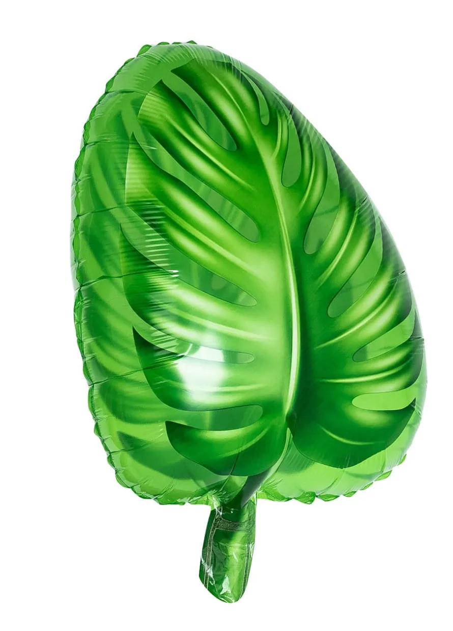 Balon foliowy MONSTERA zielony liść