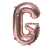 Balon foliowy na powietrze LITERKA G rose gold