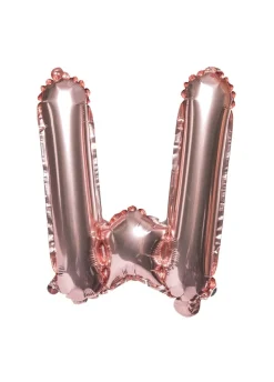 Balon foliowy na powietrze LITERKA W rose gold