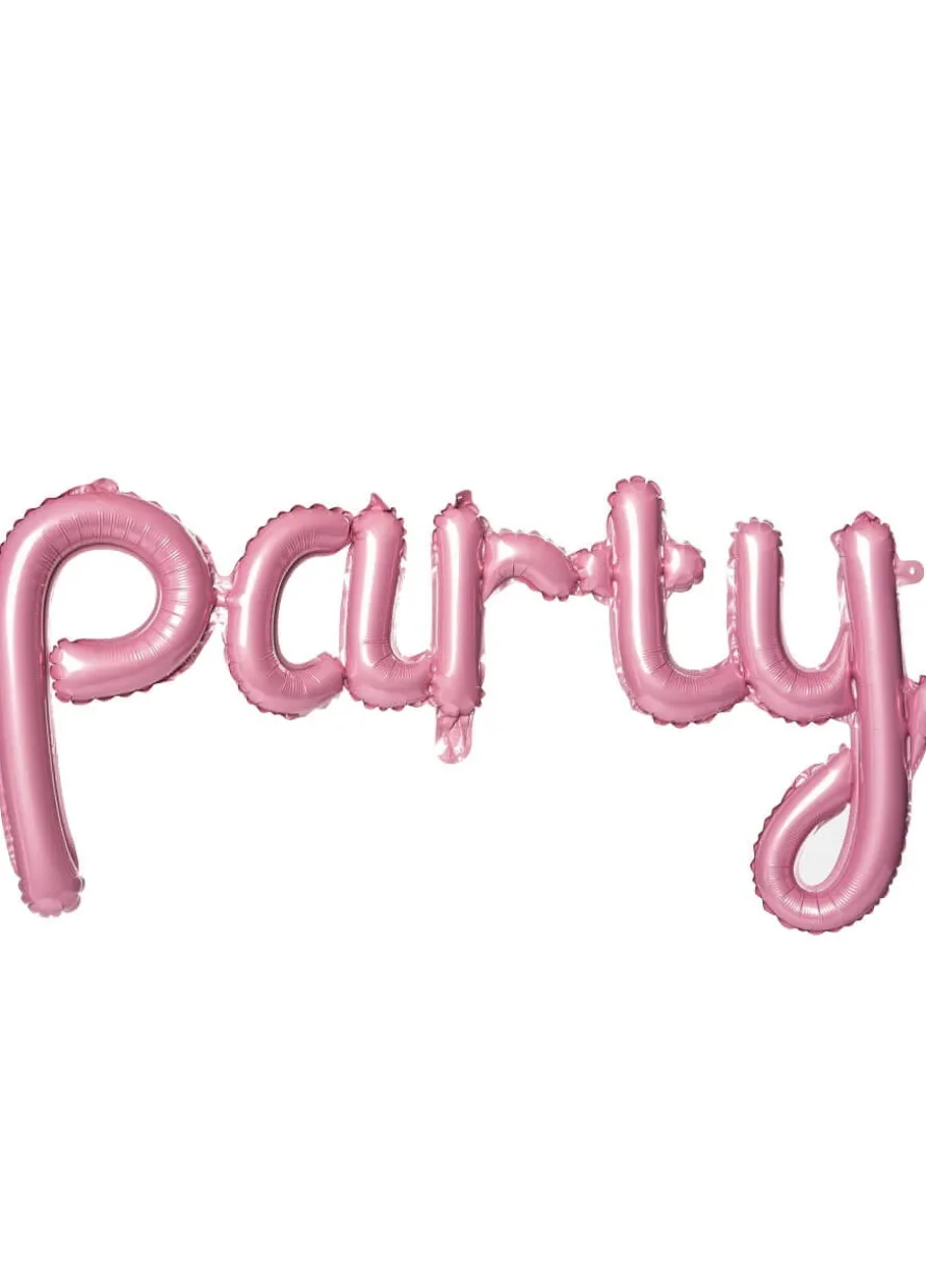 Balon foliowy PARTY różowy