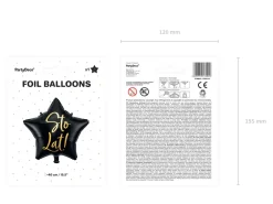Balon foliowy STO LAT! balon urodzinowy gwiazda 40cm