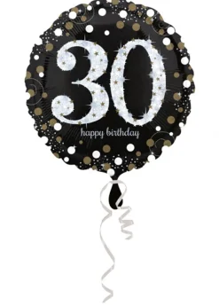 Balon foliowy 30 URODZINY Sparkling 45cm