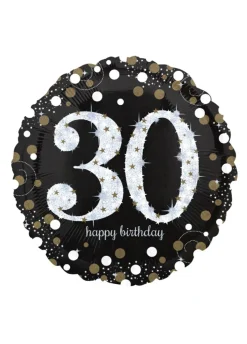 Balon foliowy 30 URODZINY Sparkling 43cm