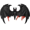 Balon halloweenowy NIETOPERZ