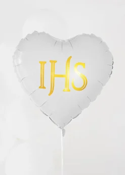 Balon IHS na Komunię Świętą 45 cm