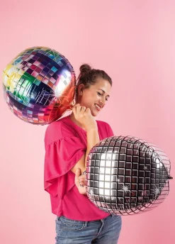 Balon KULA DISCO foliowy