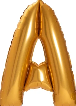 Balon LITERKA A złoty pomarańcz 85cm
