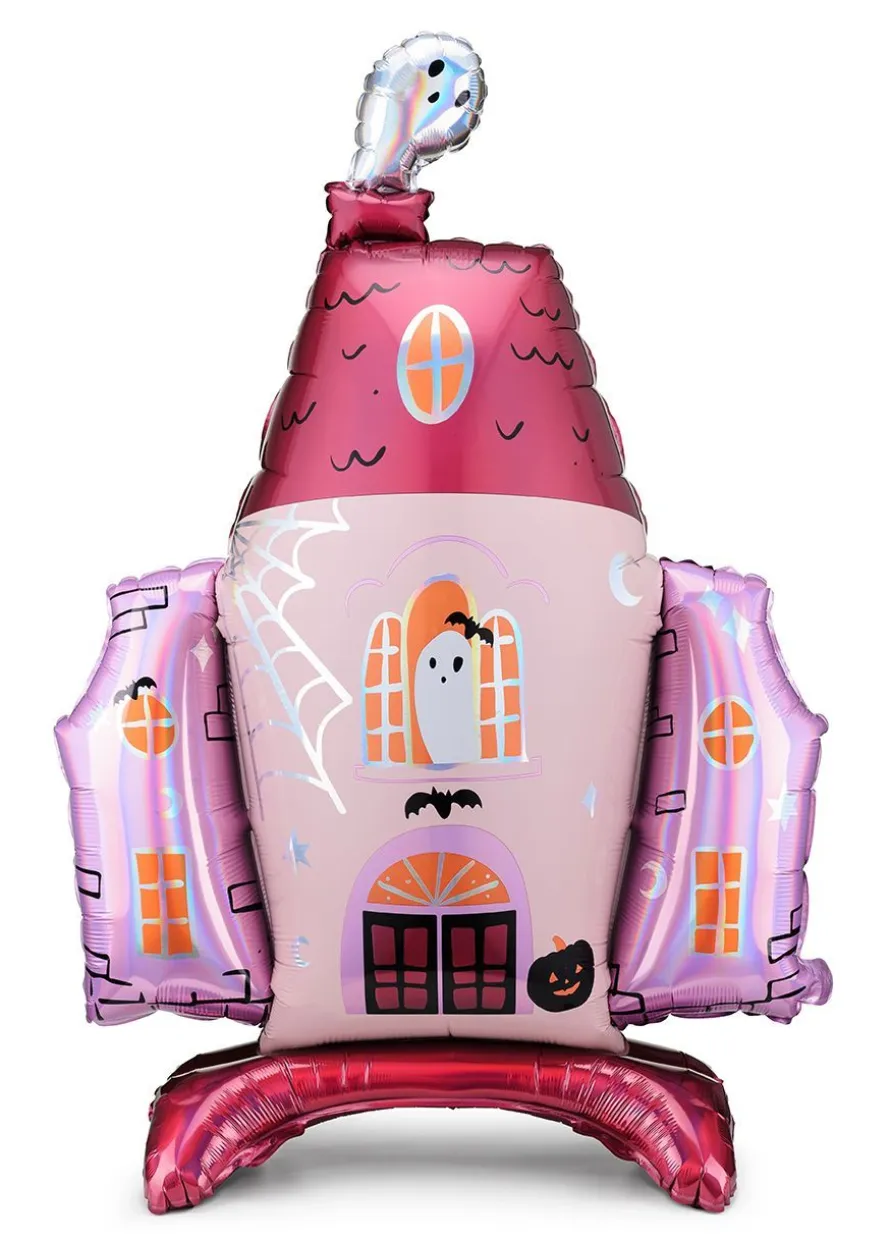 Balon na Halloween dla dzieci NAWIEDZONY DOM 116cm