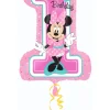 Balon na roczek CYFRA 1 MINNIE foliowy 71cm