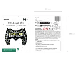 Balon na urodziny dla chłopca GAMEPAD