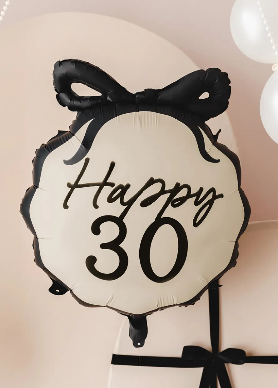 Balon na 30 urodziny HAPPY 30