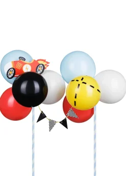 Balonowy topper na tort AUTKO