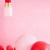 Balon pastelowy OLBRZYM burgundowy 1m