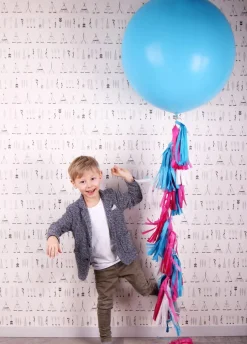 Balon pastelowy OLBRZYM ciemnozielony 1m