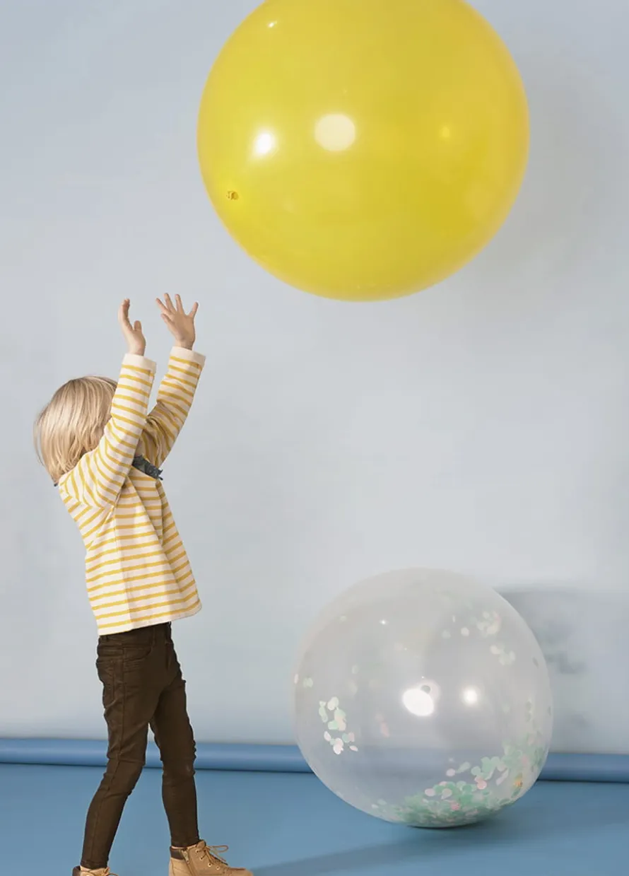 Balon pastelowy OLBRZYM lawendowy 1m