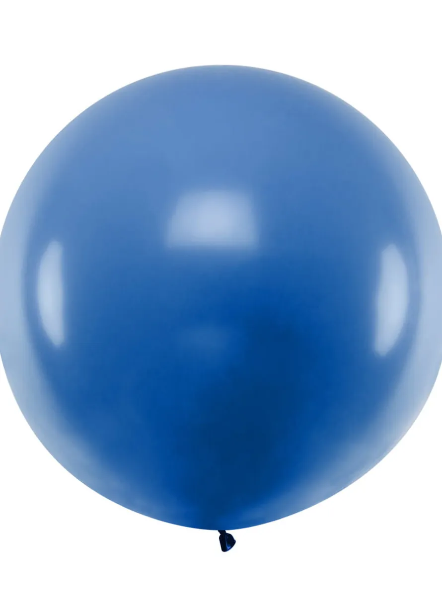 Balon pastelowy OLBRZYM niebieski 1m