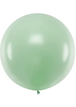 Balon pastelowy OLBRZYM pistacjowy 1m