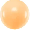 Balon pastelowy OLBRZYM pomarańczowy 1m
