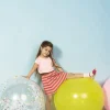 Balon pastelowy OLBRZYM zielony 1m