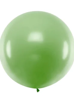 Balon pastelowy OLBRZYM zielony 1m