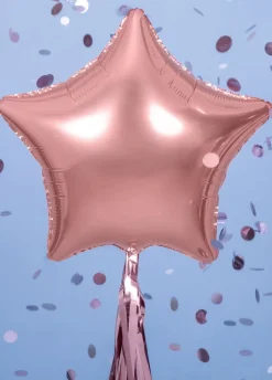 Balon rose gold GWIAZDA