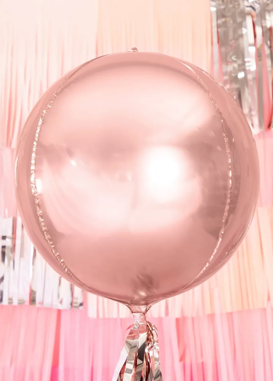 Balon rose gold KULA różowe złoto foliowy 40cm