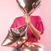 Balon SERCE rose gold 40cm