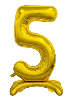 Balon STOJĄCY cyfra 5