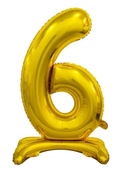 Balon STOJĄCY cyfra 6