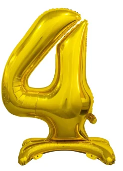 Balon STOJĄCY cyfra 4