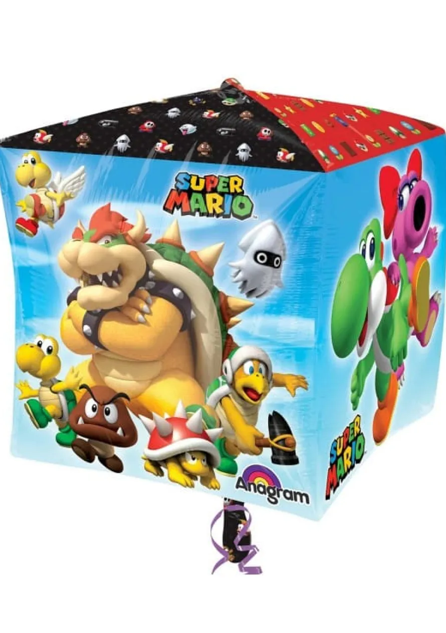Balon SUPER MARIO sześcian
